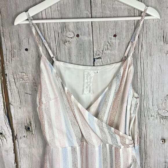 Sadie & Sage Striped Sleeveless Mini Dress Size Medium - Picture 2 of 8